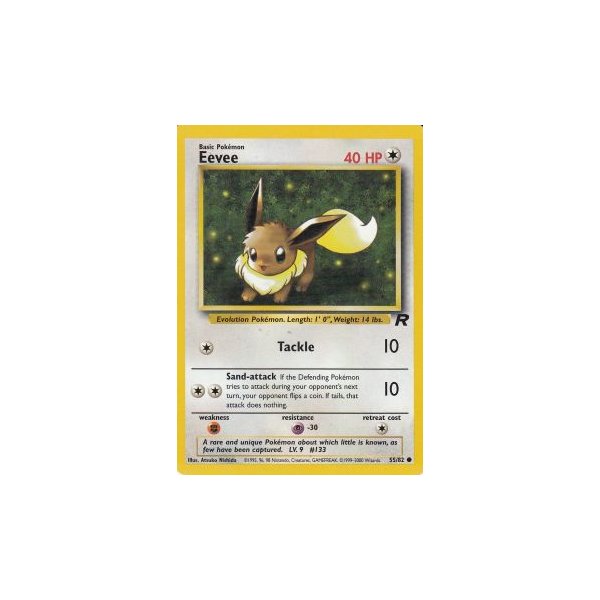 Eevee 55/82 BESPIELT