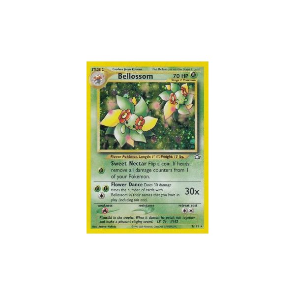 Bellossom 3/111 HOLO BESPIELT
