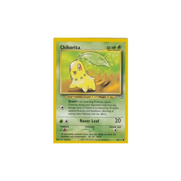 Chikorita 54/111 BESPIELT