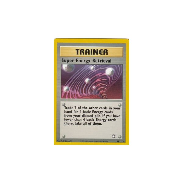 Super Energy Retrieval 89/111 BESPIELT