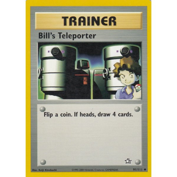Bills Teleporter 91/111 BESPIELT