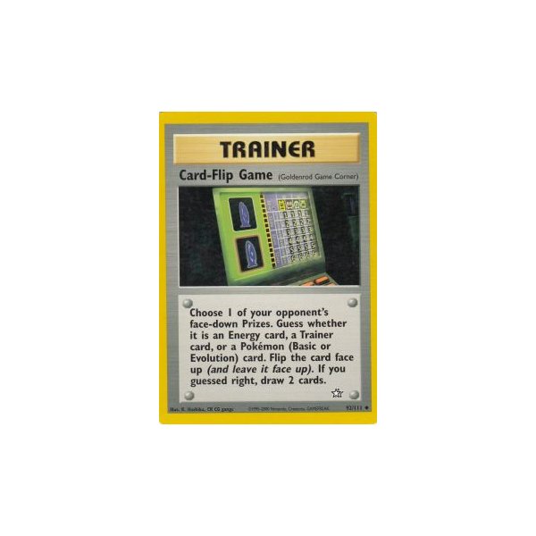 Card-Flip Game 92/111 BESPIELT