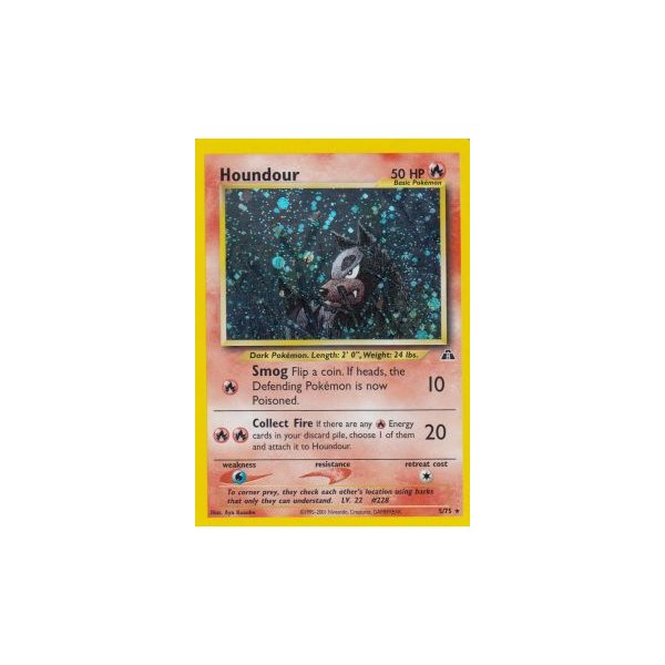 Houndour 5/75 HOLO BESPIELT