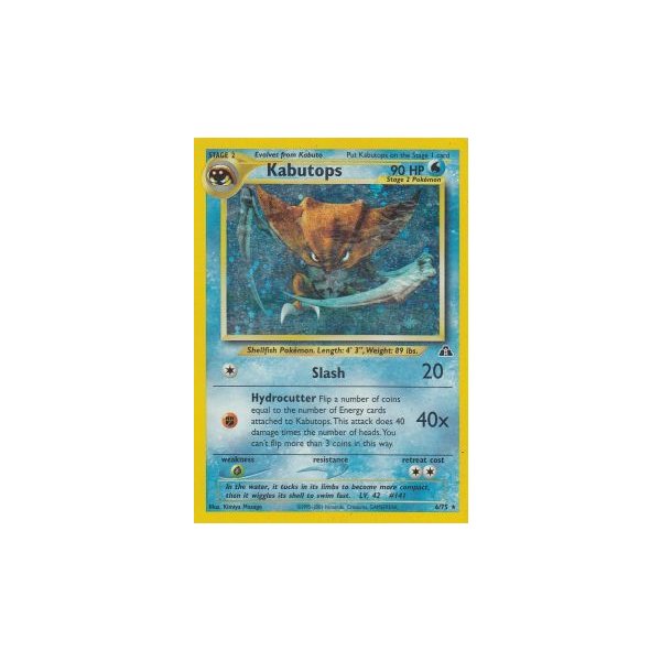 Kabutops 6/75 HOLO BESPIELT
