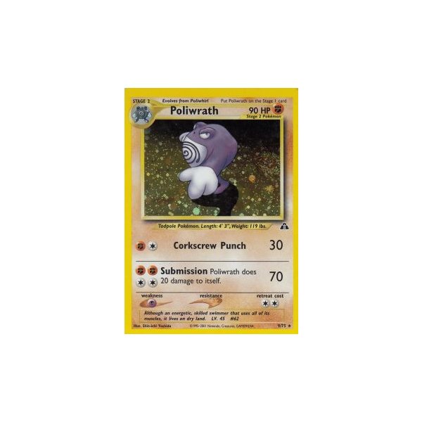 Poliwrath 9/75 HOLO BESPIELT