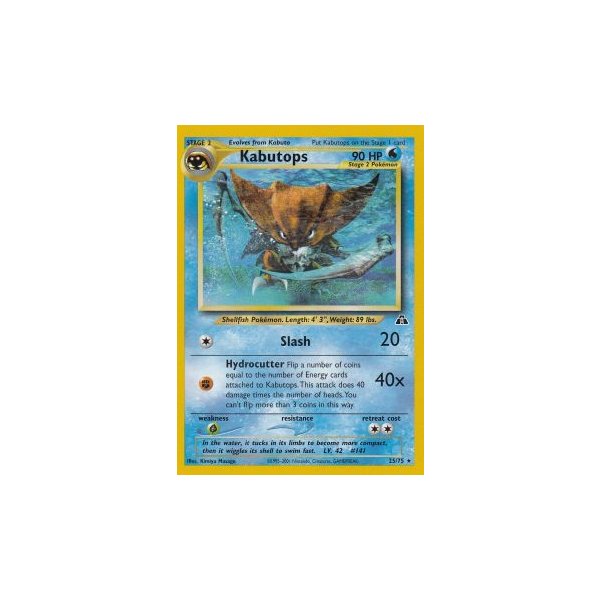 Kabutops 25/75 BESPIELT