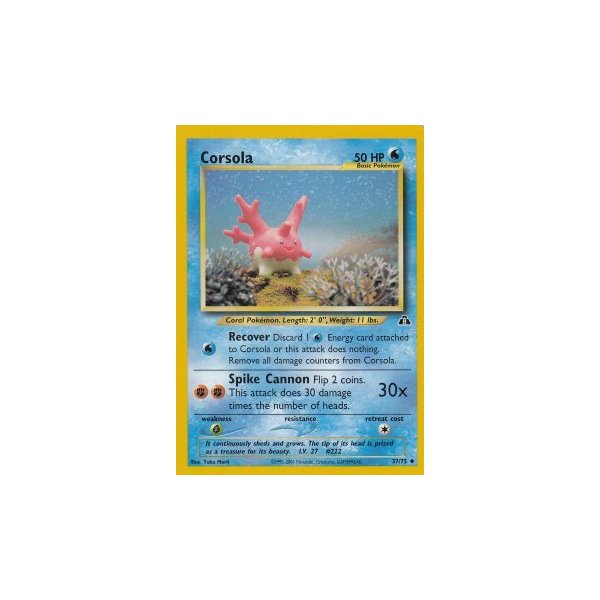 Corsola 37/75 BESPIELT