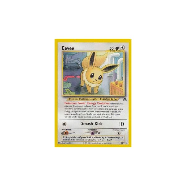 Eevee 38/75 BESPIELT
