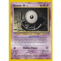 Unown U 51/75 BESPIELT
