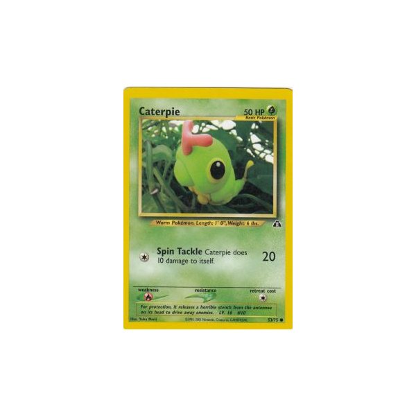 Caterpie 53/75 BESPIELT