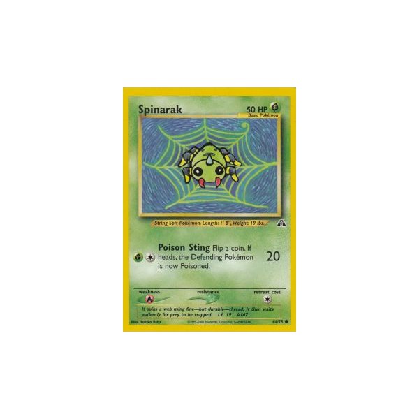 Spinarak 64/75 BESPIELT