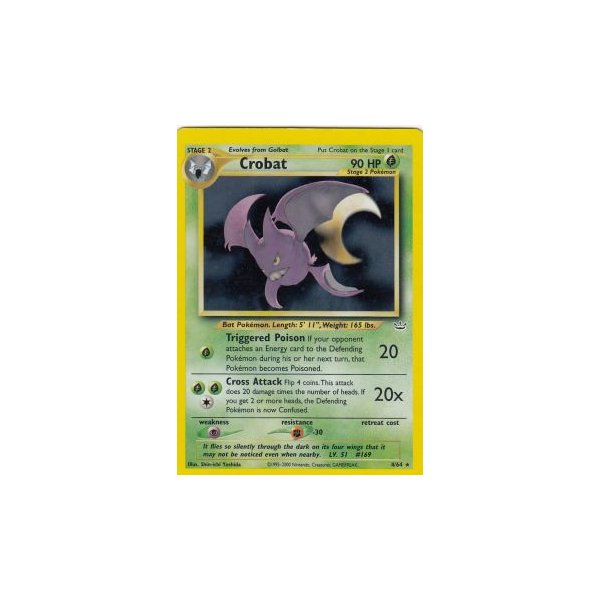 Crobat 4/64 HOLO BESPIELT