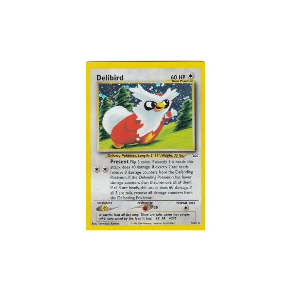 Delibird 5/64 HOLO BESPIELT