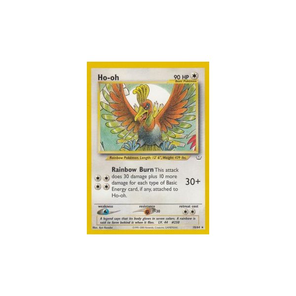 Ho-Oh 18/64 BESPIELT