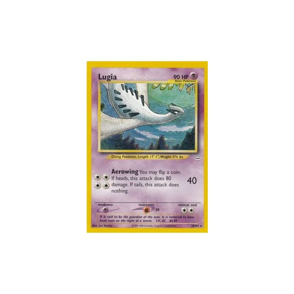 Lugia 20/64 BESPIELT
