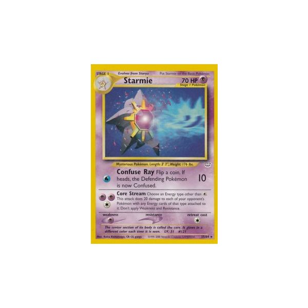 Starmie 25/64 BESPIELT