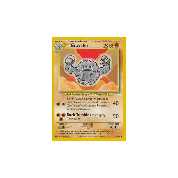 Graveler 30/64 BESPIELT