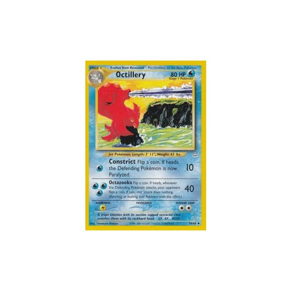 Octillery 34/64 BESPIELT