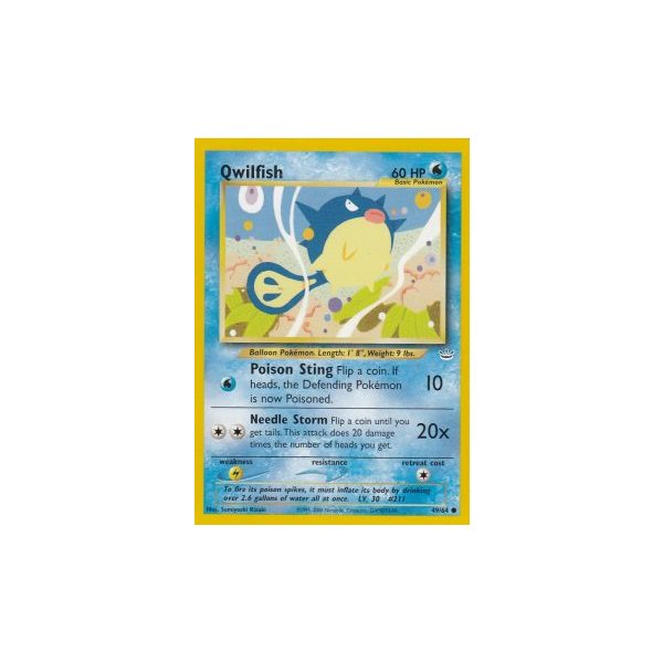 Qwilfish 49/64 BESPIELT