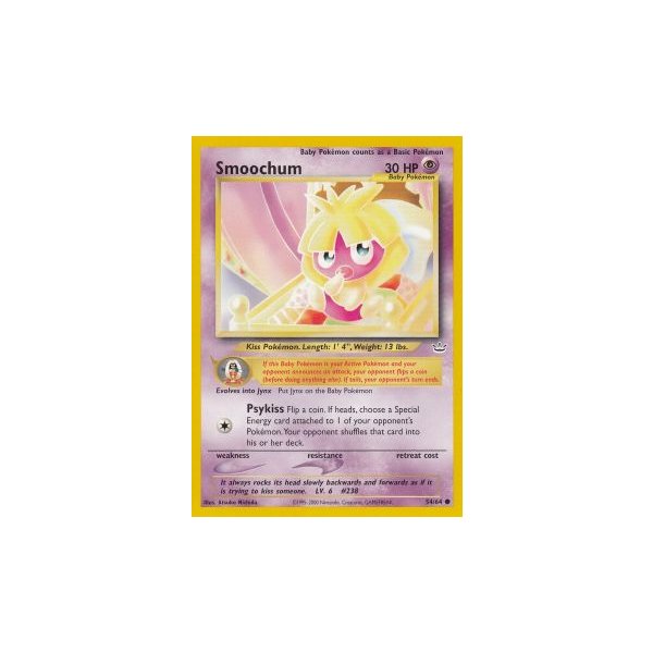 Smoochum 54/64 BESPIELT