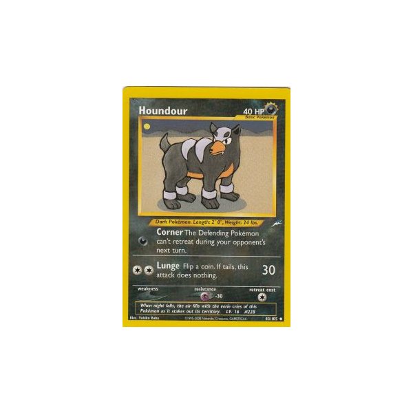 Houndour 43/105 BESPIELT