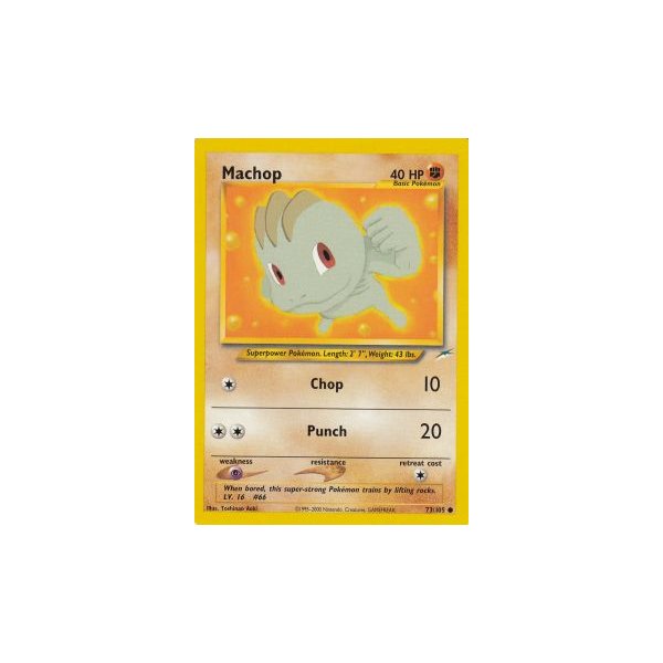 Machop 73/105 BESPIELT