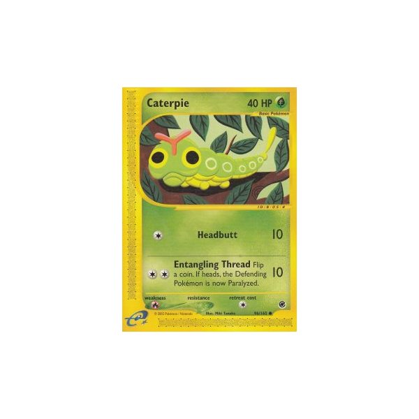Caterpie 96/165 BESPIELT