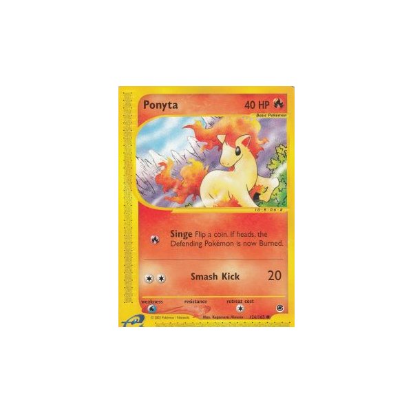 Ponyta 126/165 BESPIELT