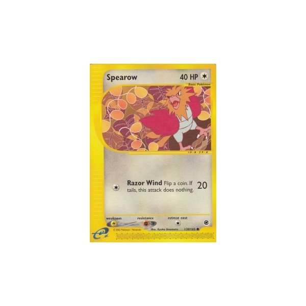 Spearow 130/165 BESPIELT