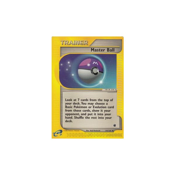 Master Ball 143/165 BESPIELT