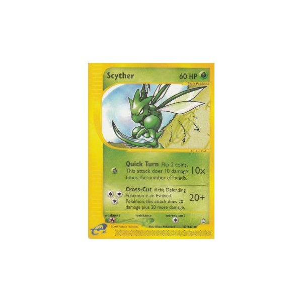 Scyther 57/147 BESPIELT