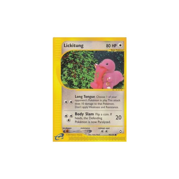 Lickitung 90/147 BESPIELT