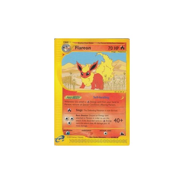 Flareon 8/144 BESPIELT