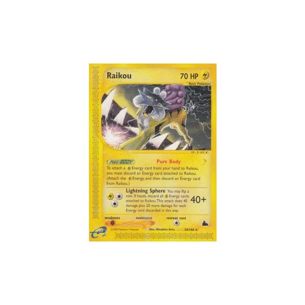 Raikou 28/144 BESPIELT