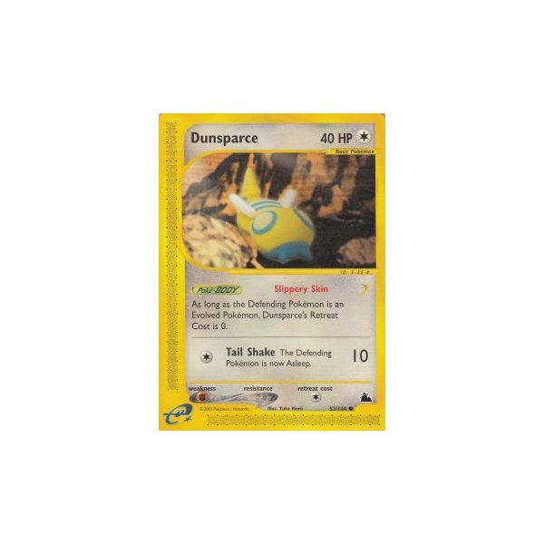 Dunsparce 53/144 BESPIELT