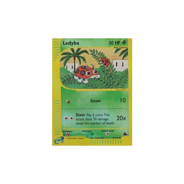 Ledyba 73/144 REVERSE HOLO BESPIELT