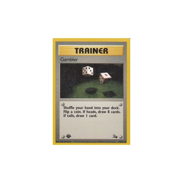 Gambler 60/62 1. Edition (english) BESPIELT