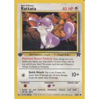 Rattata 66/82 1. Edition (english) BESPIELT