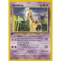 Girafarig 58/111 1. Edition (english) BESPIELT