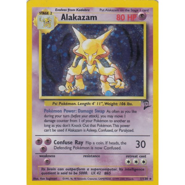 Alakazam 1/130 HOLO BESPIELT