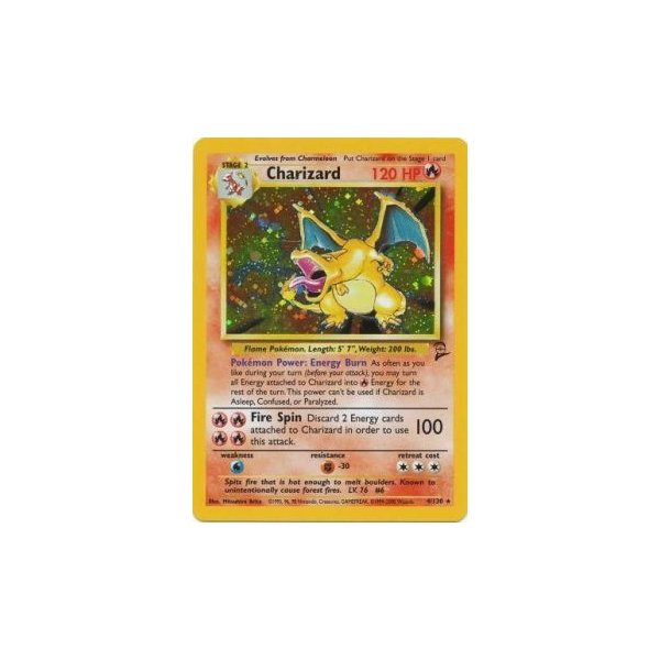 Charizard 4/130 HOLO BESPIELT