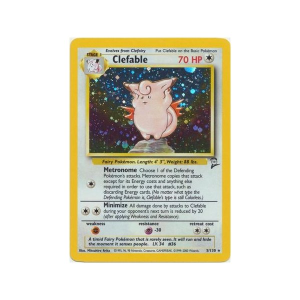 Clefable 5/130 HOLO BESPIELT