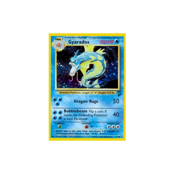 Gyarados 7/130 HOLO BESPIELT