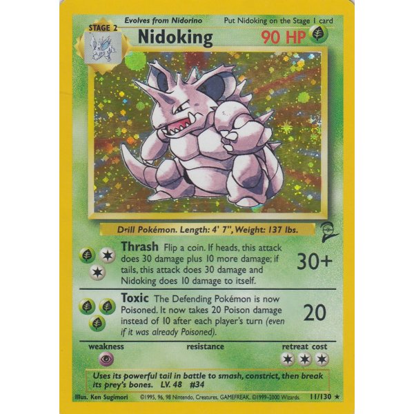 Nidoking 11/130 HOLO BESPIELT
