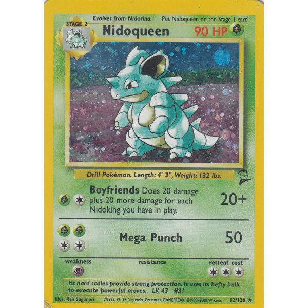 Nidoqueen 12/130 HOLO BESPIELT