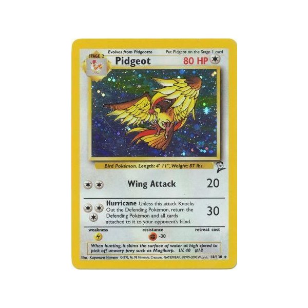 Pidgeot 14/130 HOLO BESPIELT
