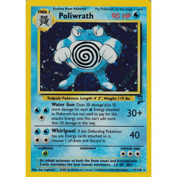Poliwrath 15/130 HOLO BESPIELT