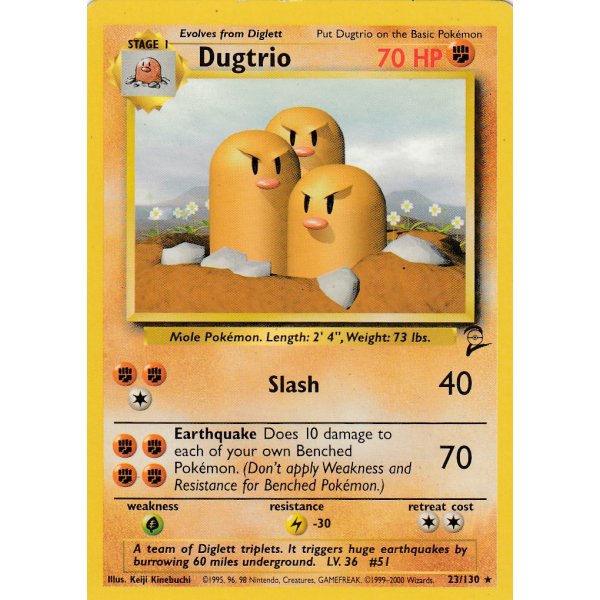 Dugtrio 23/130 BESPIELT