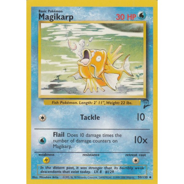 Magikarp 50/130 BESPIELT