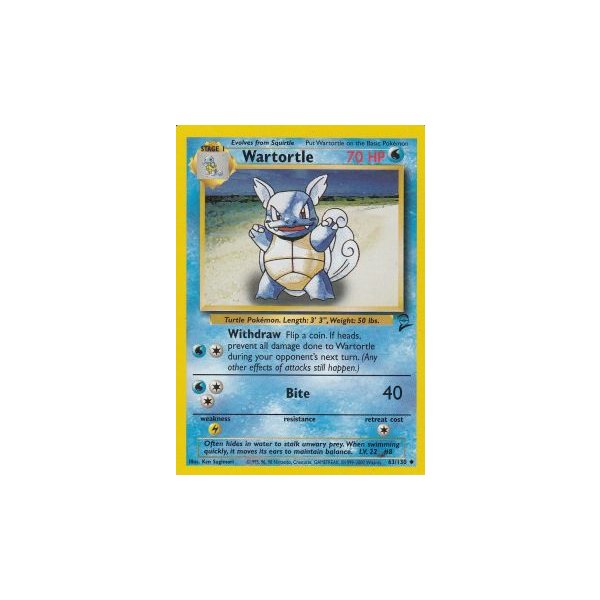 Wartortle 63/130 BESPIELT